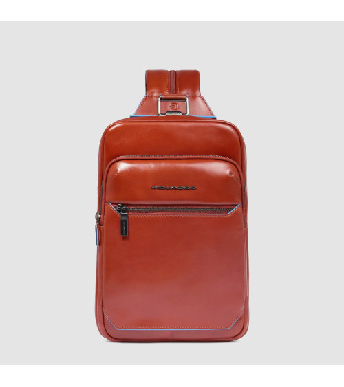 Piquadro Monosling Bag Leder: Rucksack & Umhängetasche