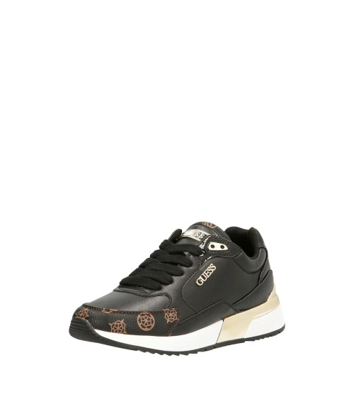 Buy GUESS Moxea Black Brown Ochra Women's Sneakers Online