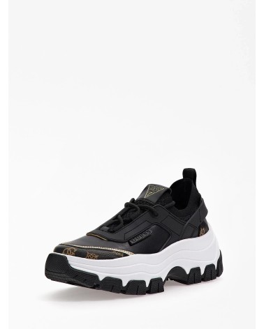 Guess Braydin Damen Sneaker Schwarz Braun Größe 36-41 k