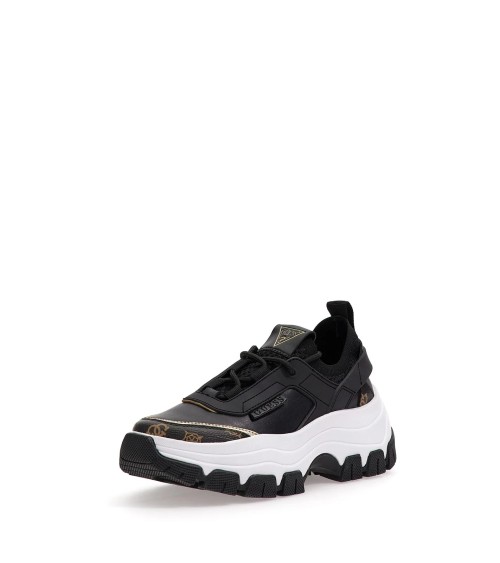 Guess Braydin Damen Sneaker Schwarz Braun Größe 36-41 k