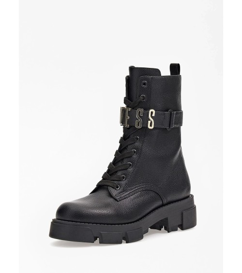 **Meta Title:** Buy GUESS MADOX Black Ankle Boots Online