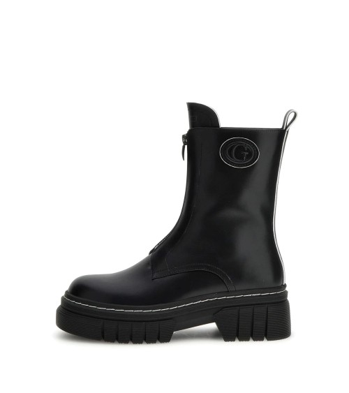 **Meta Title**: Buy GUESS ANNIA Women's Cozy Black Ankle Boots