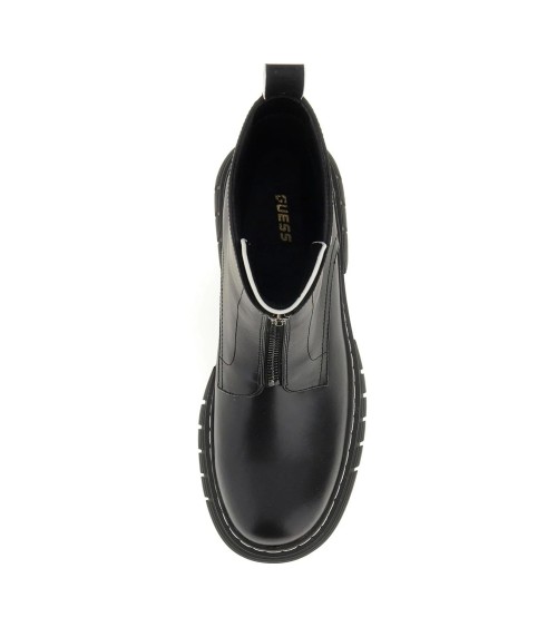 **Meta Title**: Buy GUESS ANNIA Women's Cozy Black Ankle Boots