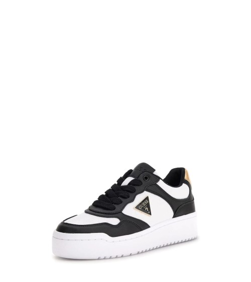 **Meta Title**: Buy GUESS MIRAM6 Sneakers - Stylish White & Pink