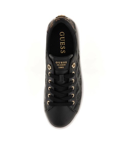 **Meta Title**: Sneakers Guess Ronii 4G Nero/Marrone Peony