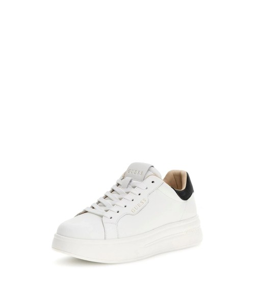 Sneakers GUESS FLPWIN LEA12 - Mujer, Blancas - ¡Compra ahora!