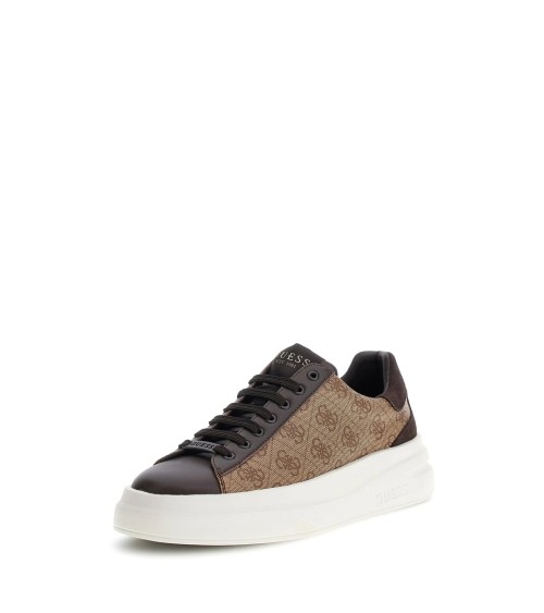 **Meta Title SEO:** Sneakers GUESS Elba Uomo Beige - Moda Casual