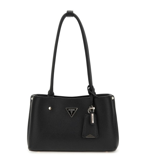 Guess Meridian Girlfriend Satchel Ivory: Chic & Timeless Style