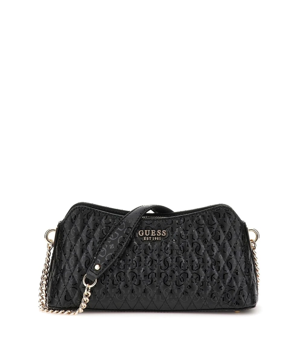 Bolso GUESS Betula Negro: Estilo y elegancia en todo momento.