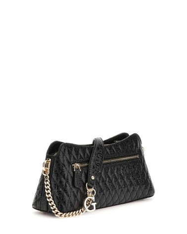 Bolso GUESS Betula Negro: Estilo y elegancia en todo momento.