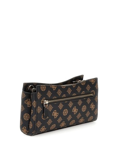 GUESS DORYS TOP ZIP CROSSBODY BAG WITH A STYLISH DESIGN AND SPACIOUS INTERIOR FOR DAILY USE.