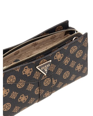 GUESS DORYS TOP ZIP CROSSBODY BAG WITH A STYLISH DESIGN AND SPACIOUS INTERIOR FOR DAILY USE.