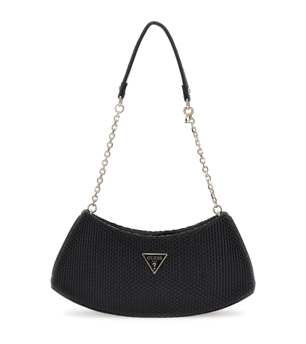 GUESS Phaedra Top Zip Shoulder Bag - Stylish Black Accessory