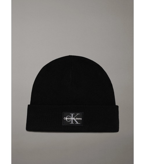 Calvin Klein Mono Logo Beanie - Stylish Warm Accessory
