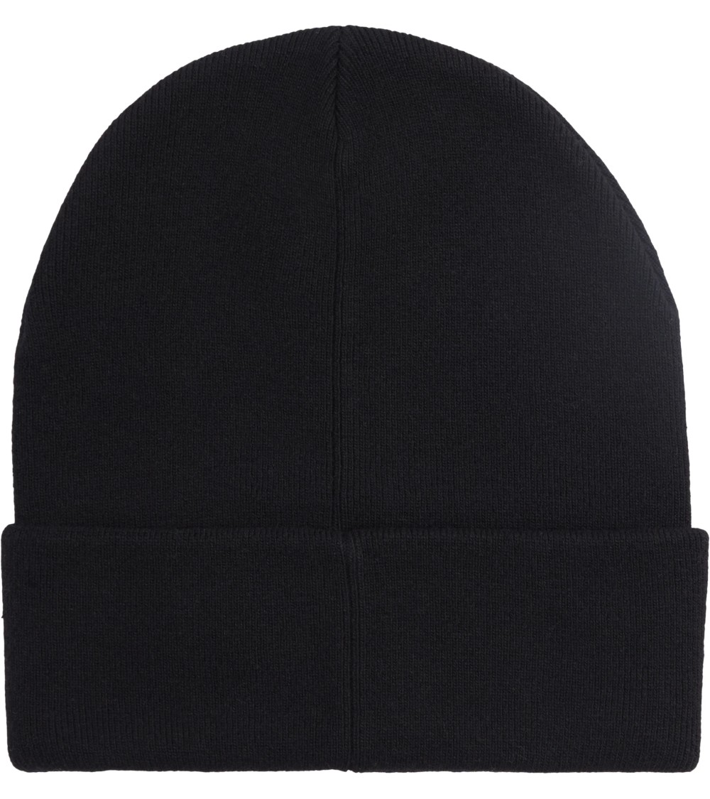 Gorra negra Calvin Klein con logo bordado para hombres.