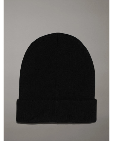 Calvin Klein Thick Embroidery Beanie - Warm Black Winter Cap
