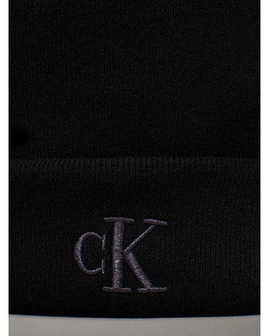 Berretto Calvin Klein Uomo con Logo Ricamato Nero