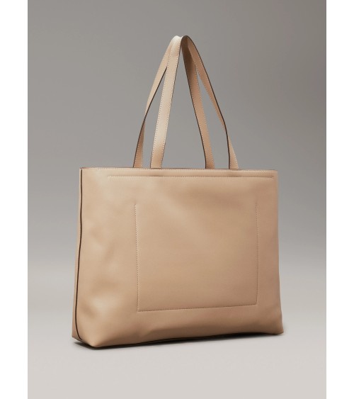 Calvin Klein Sculpted Slim Tote - Elegante graue Handtasche