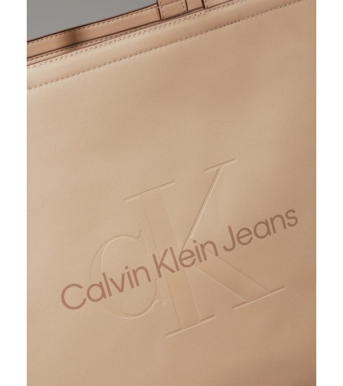 Bolso Calvin Klein Slim Gris Mujer - Elegancia y Estilo Clásico
