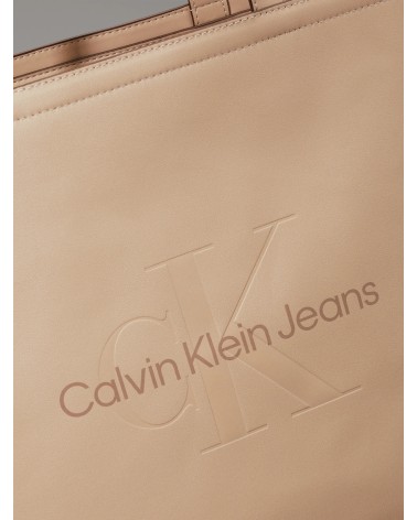 Borsa Grigia Calvin Klein Sculpted Slim Tote 34