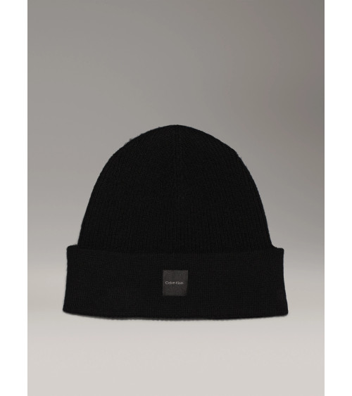 Calvin Klein Cashmere Chunky Beanie - Stylish Winter Essential