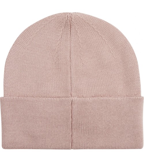 Calvin Klein Pink Embroidered Beanie for Stylish Winter Wear