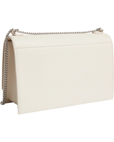 Calvin Klein Forged Lock Flap Bag - Stylish Black Handbag