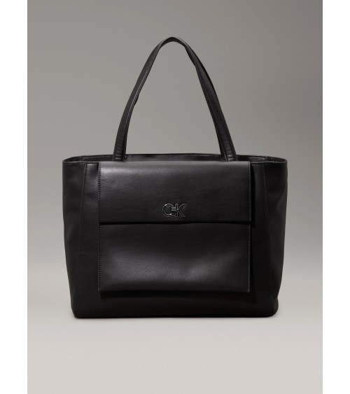 Calvin Klein CK Medium Shopper Negro - Elegante y actual