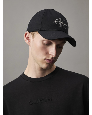 Calvin Klein Casquette Noire avec Logo Brodé - Style Unique