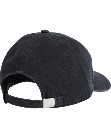 Calvin Klein Black Adjustable Denim Cap - Trendy Streetwear Hat
