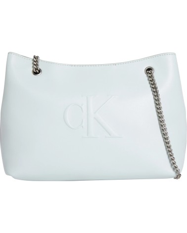 Meta Title: Calvin Klein Graue Schultertasche mit Kette kaufen