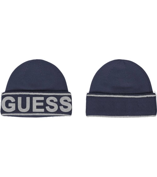 Gorro GUESS Logo G7V2 - Azul Talla Única