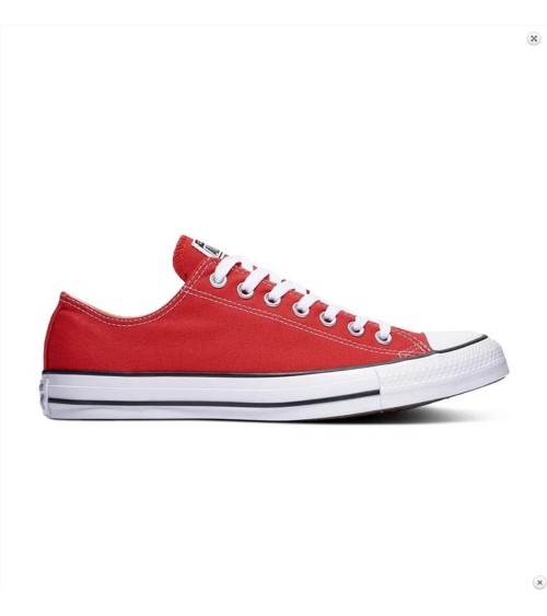 CONVERSE CHUCK TAYLOR ALL STAR CORE OX, SNEAKER UNISEX, ROSSO, TAGLIA 44