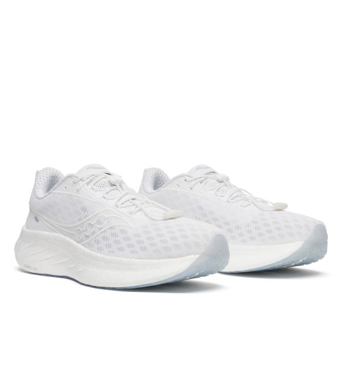 Meta Title: Saucony Ride 18 Herren Laufschuhe in Cool White EU 44