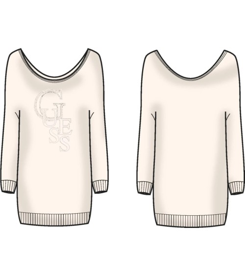 **Meta Title SEO**: GUESS Selena Logo Swtr - Stile e Comfort