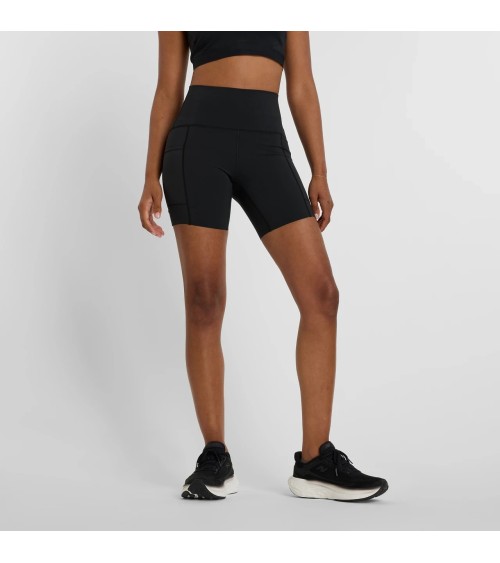 Shorts New Balance Femme Noir - Confort et Élégance Assurée