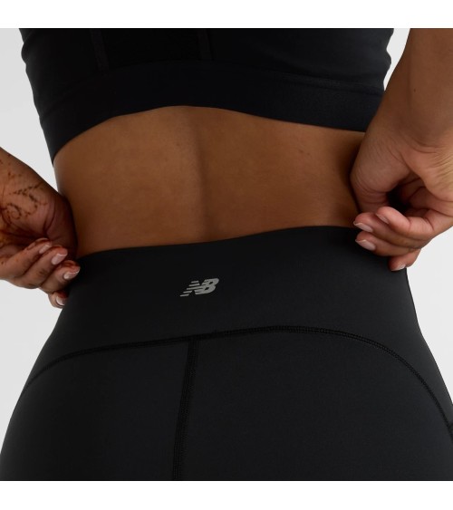 Shorts New Balance Femme Noir - Confort et Élégance Assurée