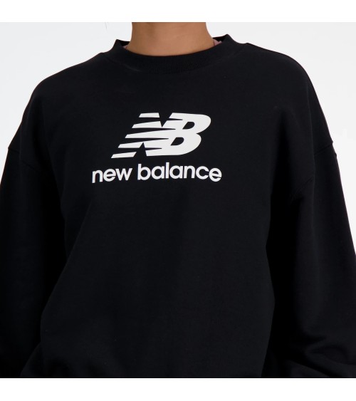 Sudadera New Balance Mujer Rosa Azúcar de alta calidad excelente