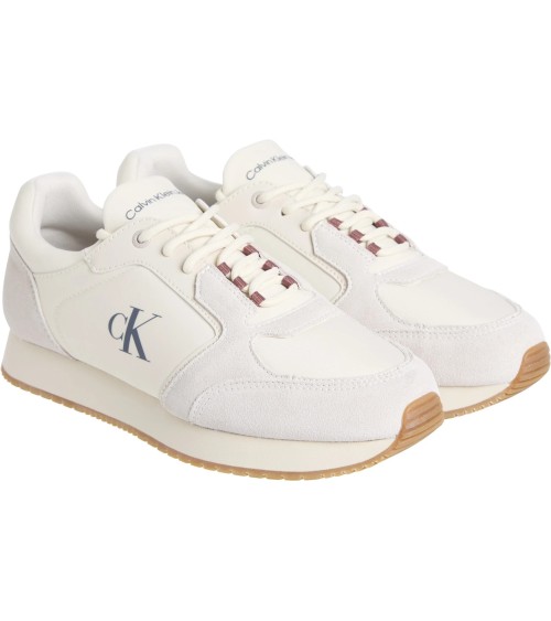 **Meta Title SEO:** Calvin Klein Retro Sock Runner Beige, Comfort