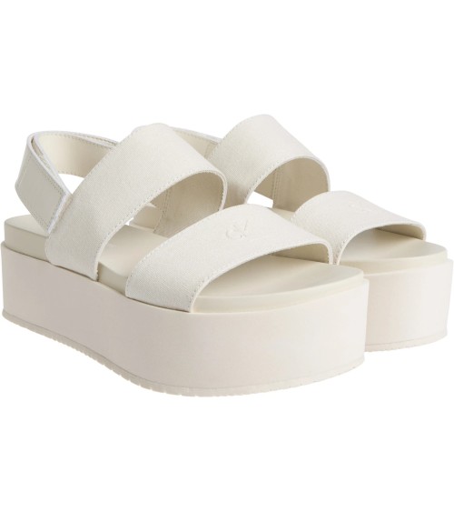 Calvin Klein Flatform Sandal Sling - Chic & Eco-Friendly Footwear