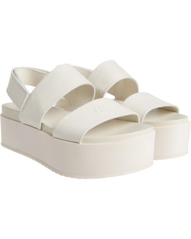 Calvin Klein Flatform Sandal Sling - Chic & Eco-Friendly Footwear