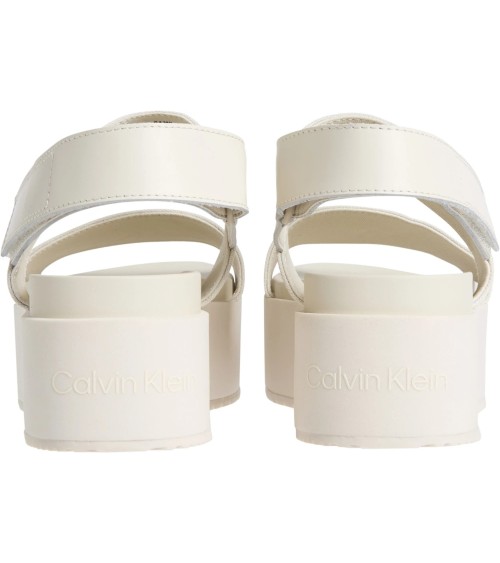 Calvin Klein Flatform Sandal Sling - Chic & Eco-Friendly Footwear
