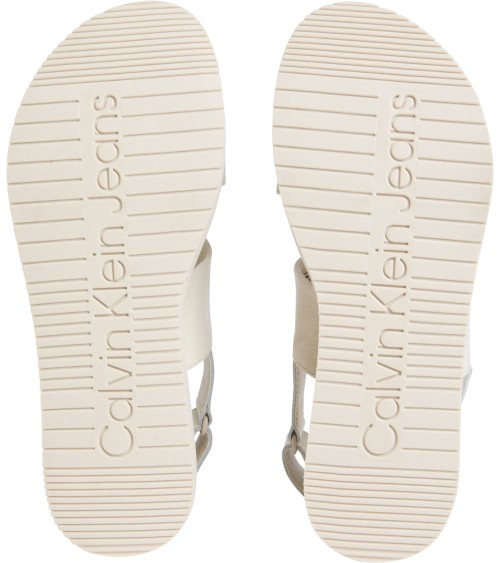 Calvin Klein Flatform Sandal Sling - Chic & Eco-Friendly Footwear