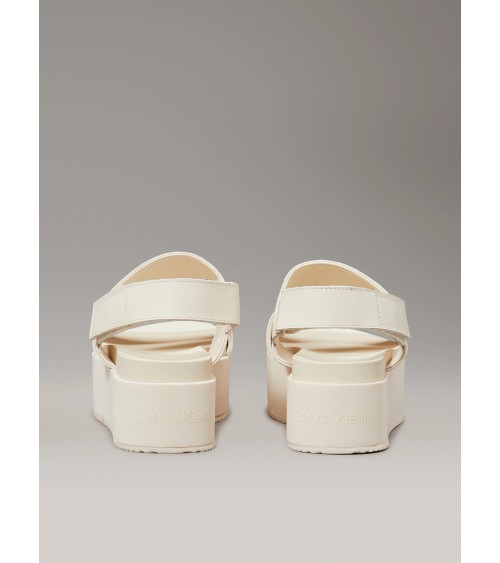 Calvin Klein Flatform Sandal Sling - Chic & Eco-Friendly Footwear