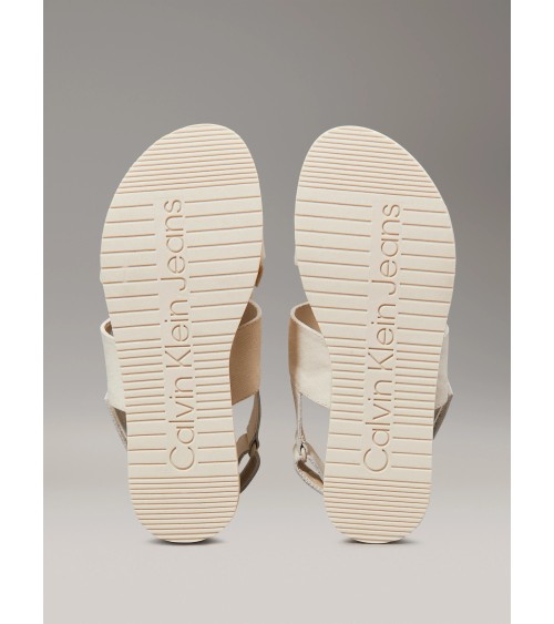 Calvin Klein Flatform Sandal Sling - Chic & Eco-Friendly Footwear