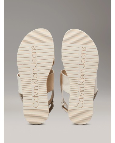 Calvin Klein Flatform Sandal Sling - Chic & Eco-Friendly Footwear