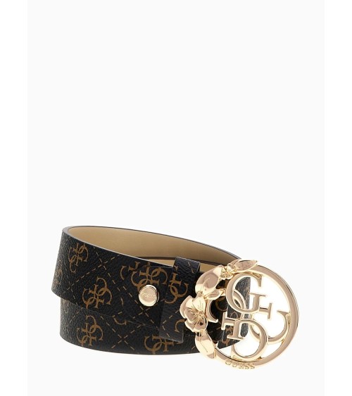 Cintura GUESS Emera Logo Marrone W100 - Elegante e Regolabile