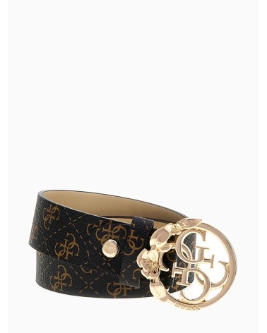 Cinturón Guess Logo Marrón W100 Mujer | Envío Gratis