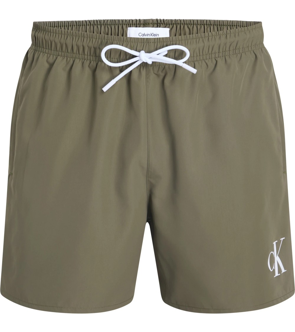 Pantalones Cortos de Baño Calvin Klein Verdes para Hombres