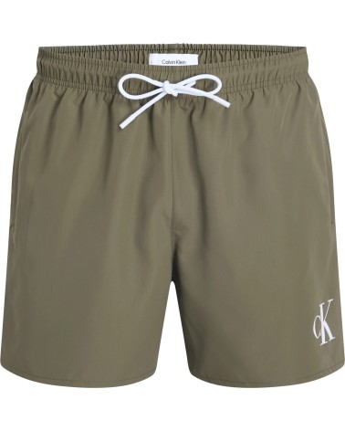 **Meta Title SEO:** Calvin Klein Herren Badeshorts, Grün, Medium